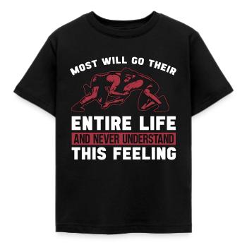 Catch Wrestling Most Ira Lutteur Grappling - T-shirt Enfant - noir - Devant - AI Model Kid Female (0cm)