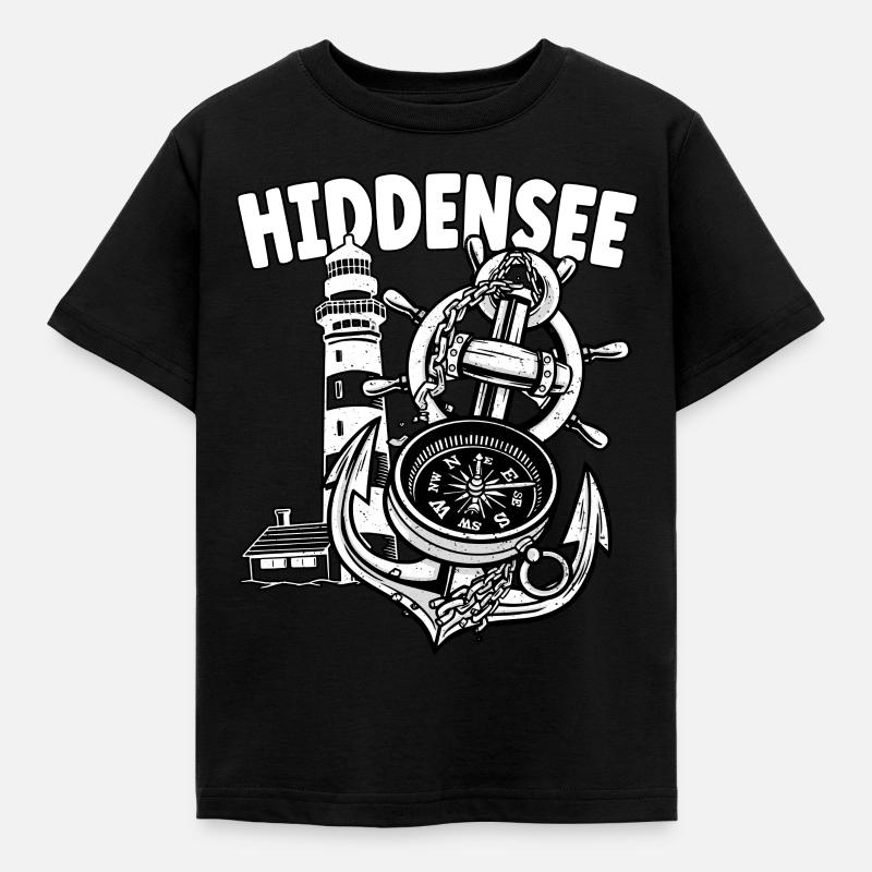 Hiddensee - T-shirt Enfant - noir