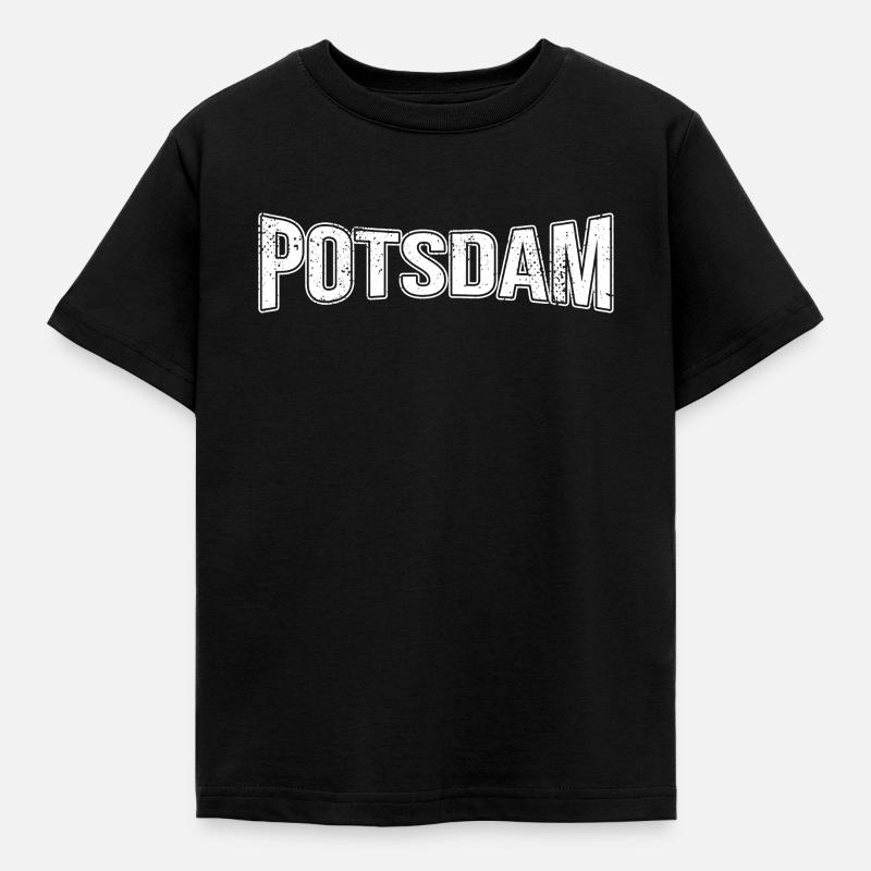Potsdam - Kinder T-Shirt - Schwarz