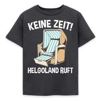 Nordsee Helgoland - Kinder T-Shirt - Dunkelgrau - Vorne - AI Model Kid Female (0cm)