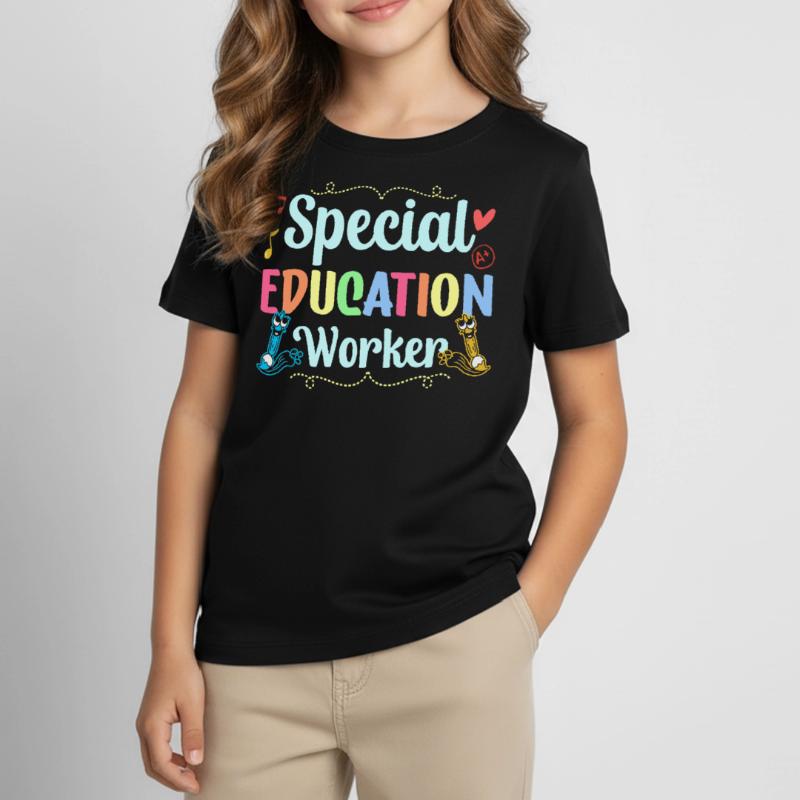 Travailleurs de l’enfance en difficulté Enseignants de l’enfance en difficulté T-shirt Enfant