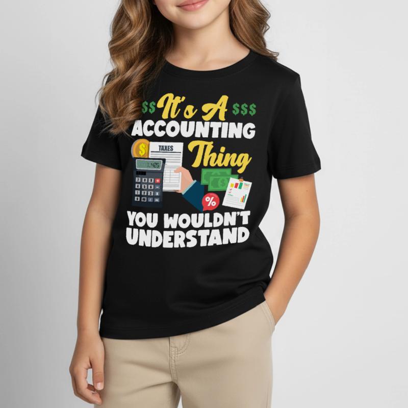 Comptable Comptable Comptable T-shirt Enfant