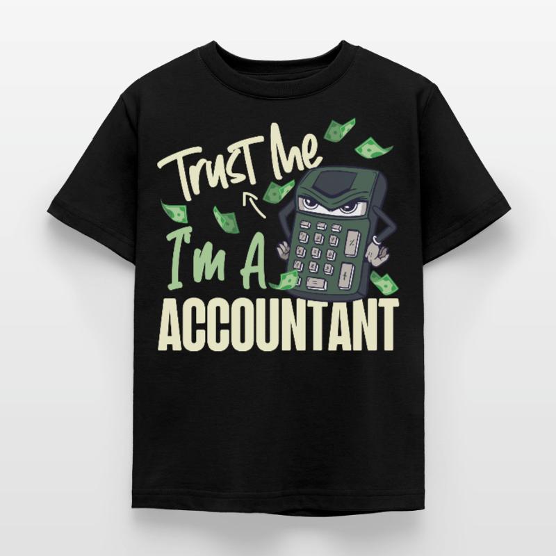 Comptable Comptable Comptable T-shirt Enfant