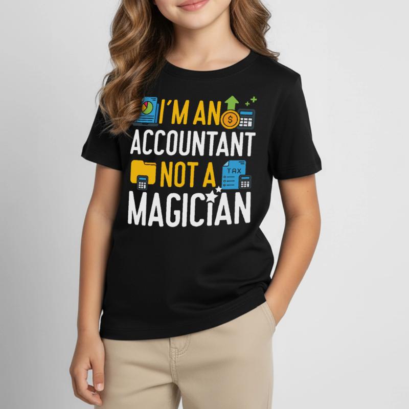 Comptable Comptable Comptable T-shirt Enfant