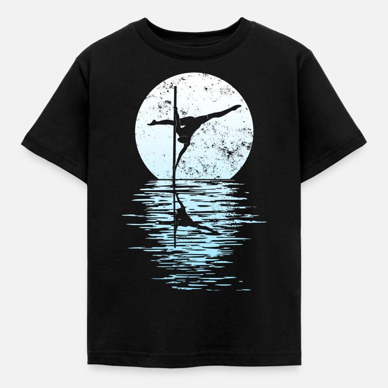 Pole Dance Dancer, Pole Dance, Pole Dancing - T-shirt Enfant - noir
