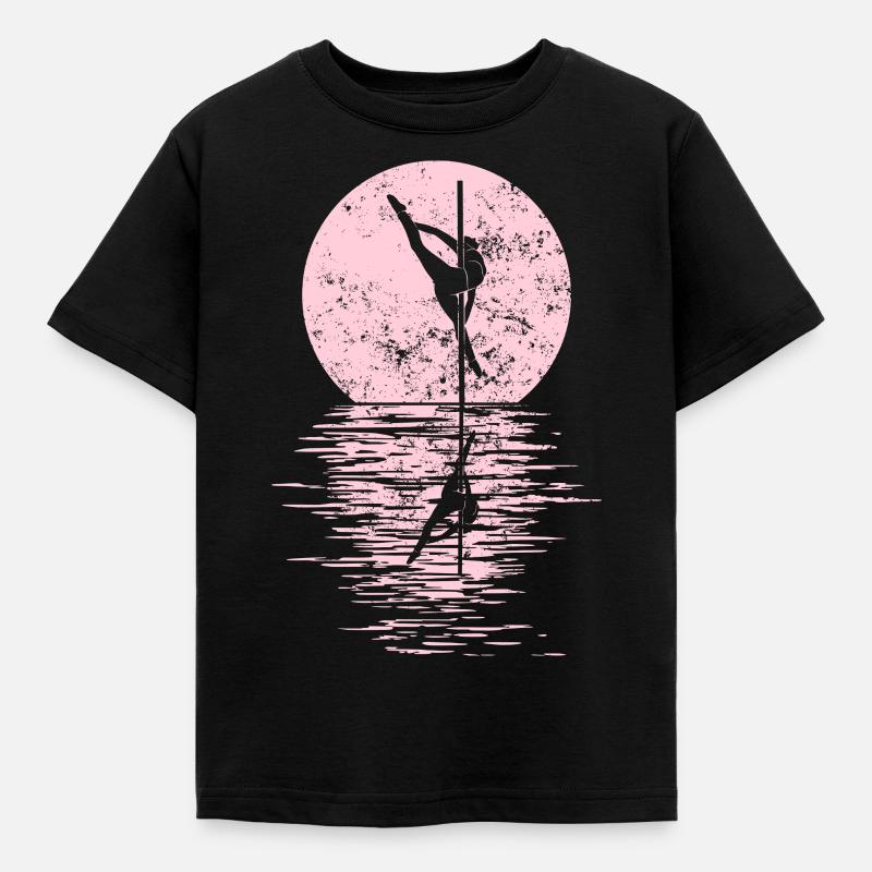 Pole Dance Dancer, Pole Dance, Pole Dancing - T-shirt Enfant - noir