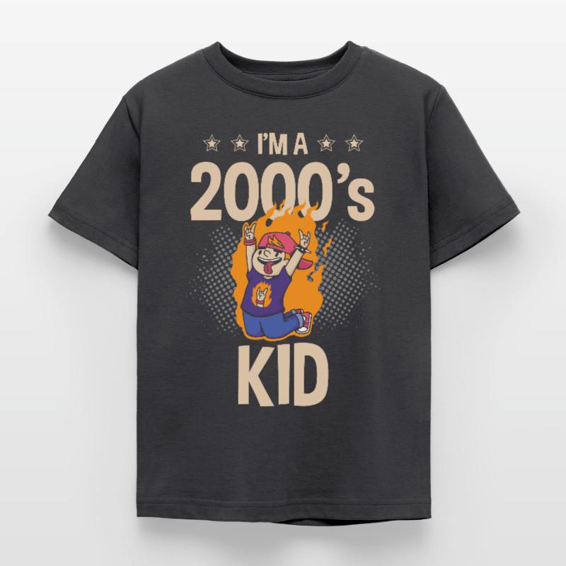 Ich Bin Ein 2000er Kid Decade 2000 Era Millenium Kinder T-Shirt