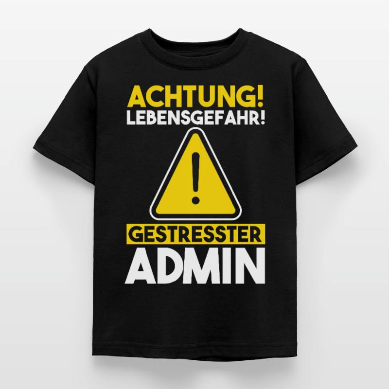 Informatiker Programmierer Admin Administrator Kinder T-Shirt