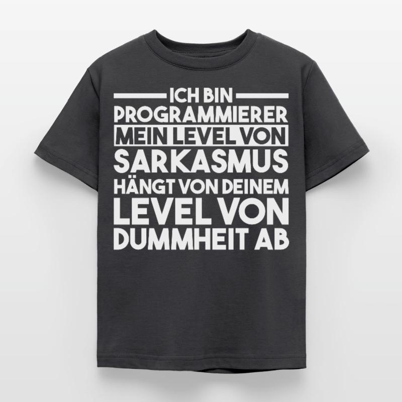 Programmieren Entwickler Coder Programmierer Kinder T-Shirt