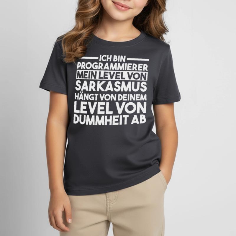 Programmieren Entwickler Coder Programmierer Kinder T-Shirt