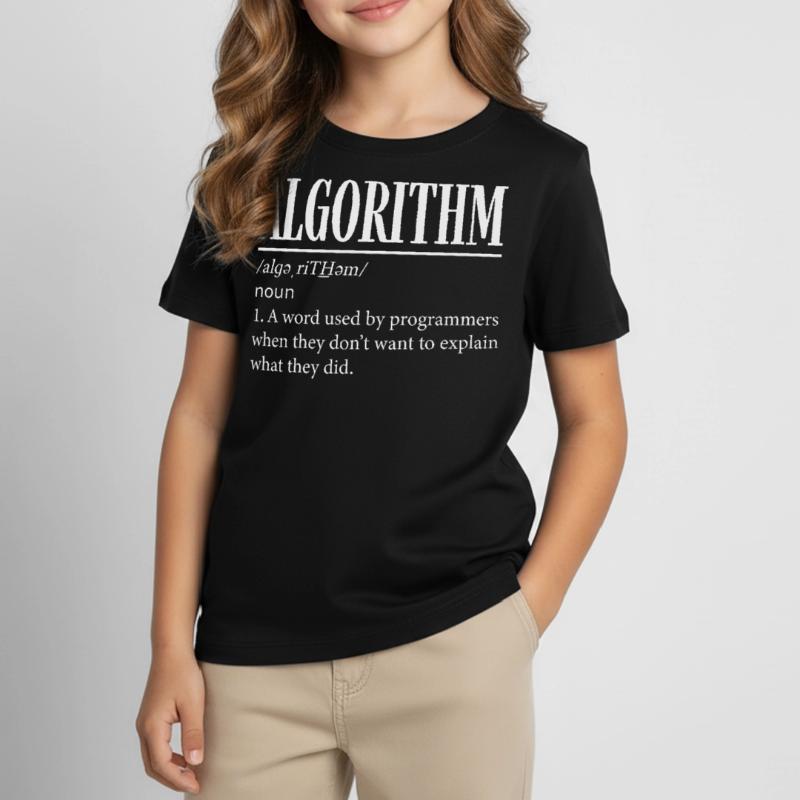 Programmeur d’algorithmes, codage, encodeur T-shirt Enfant