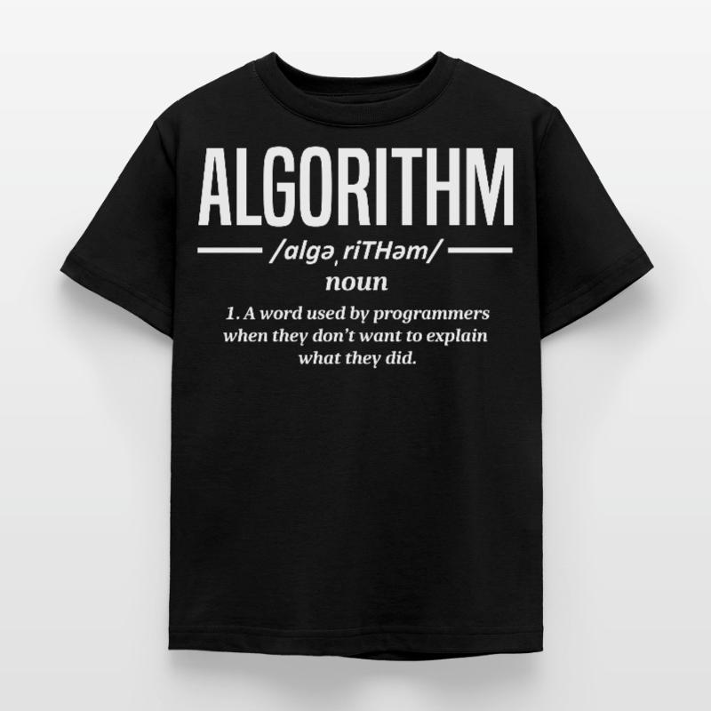Programmeur d’algorithmes, codage, encodeur T-shirt Enfant