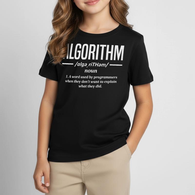 Programmeur d’algorithmes, codage, encodeur T-shirt Enfant
