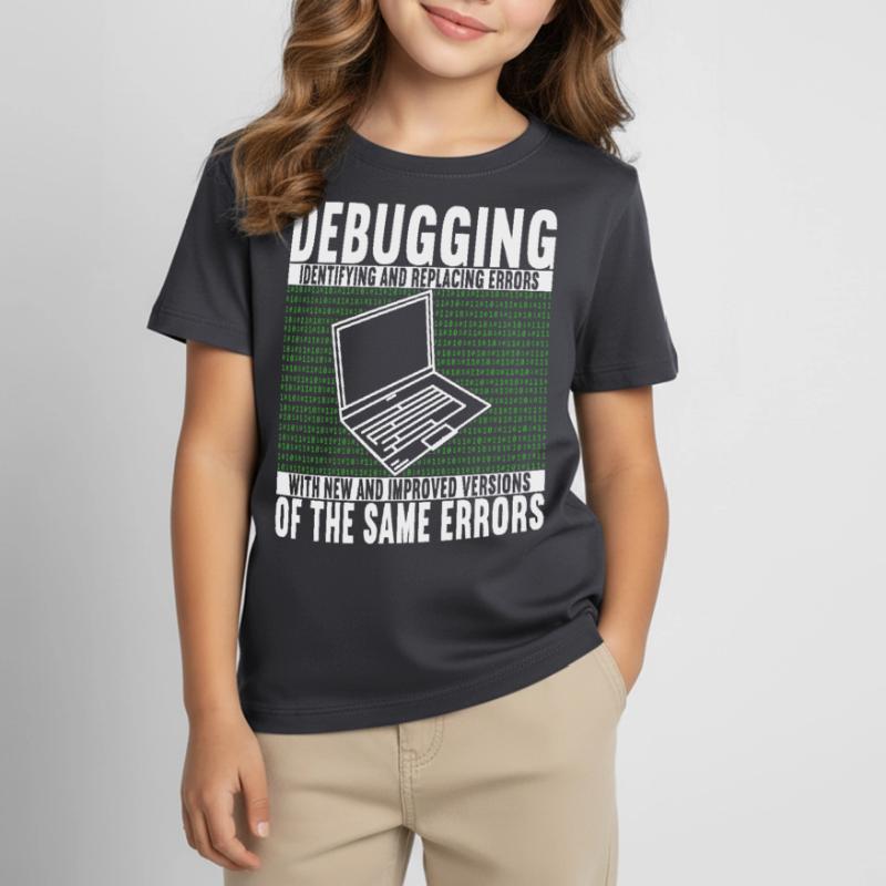 Programmierer Informatiker Kinder T-Shirt