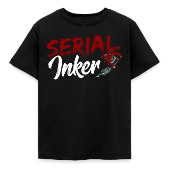 Serial Inker Tatoueurs Stylo à encre artistique - T-shirt Enfant - noir - Devant - AI Model Kid Female (0cm)