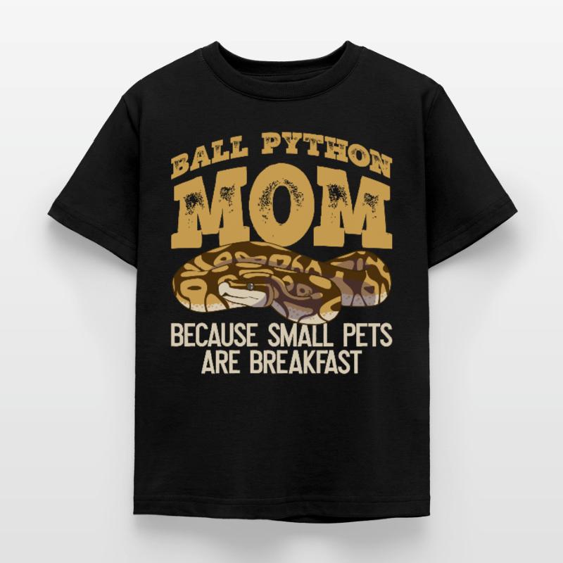 Ballpython Mutter Banane Königspython Kinder T-Shirt