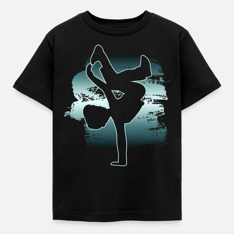 Breakdancer Breakdance Danseurs - T-shirt Enfant - noir