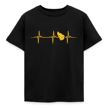 Drôle d’amateur de fromage Humour Fromage - T-shirt Enfant - noir - Devant - AI Model Kid Female (0cm)