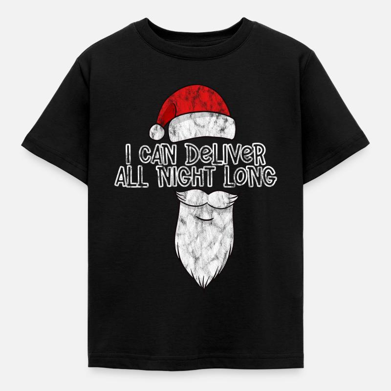 I Can Deliver All Night Long 3 - Kinder T-Shirt - Schwarz