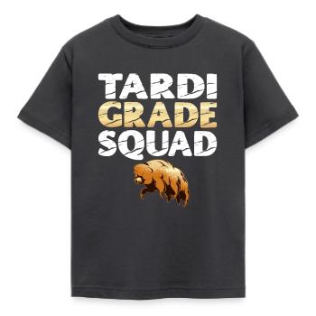Tardigrade Squad Moss Piglet - T-shirt Enfant - charbon - Devant - AI Model Kid Female (0cm)