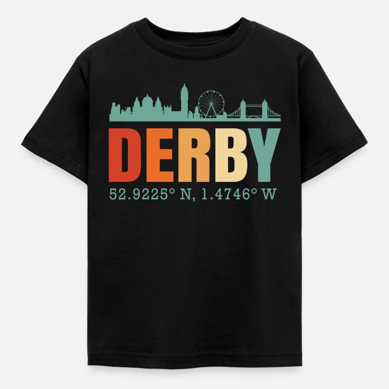 Derby - Kids' T-Shirt - black