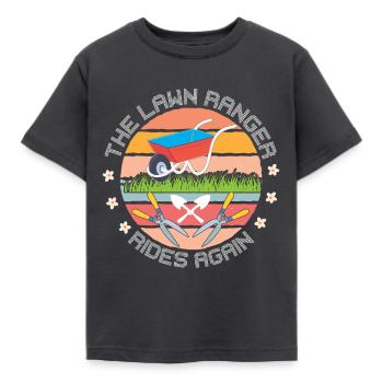 Le garde forestier monte à nouveau gardien au - T-shirt Enfant - charbon - Devant - AI Model Kid Female (0cm)