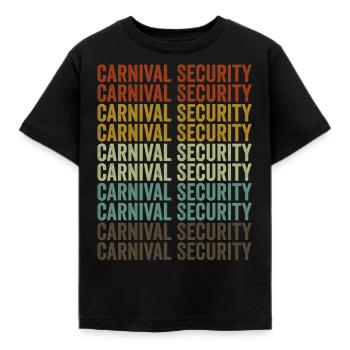 Carnival Safety Circus Staff Circus Liebha - Kids' T-Shirt - black - Front - AI Model Kid Female (0cm)
