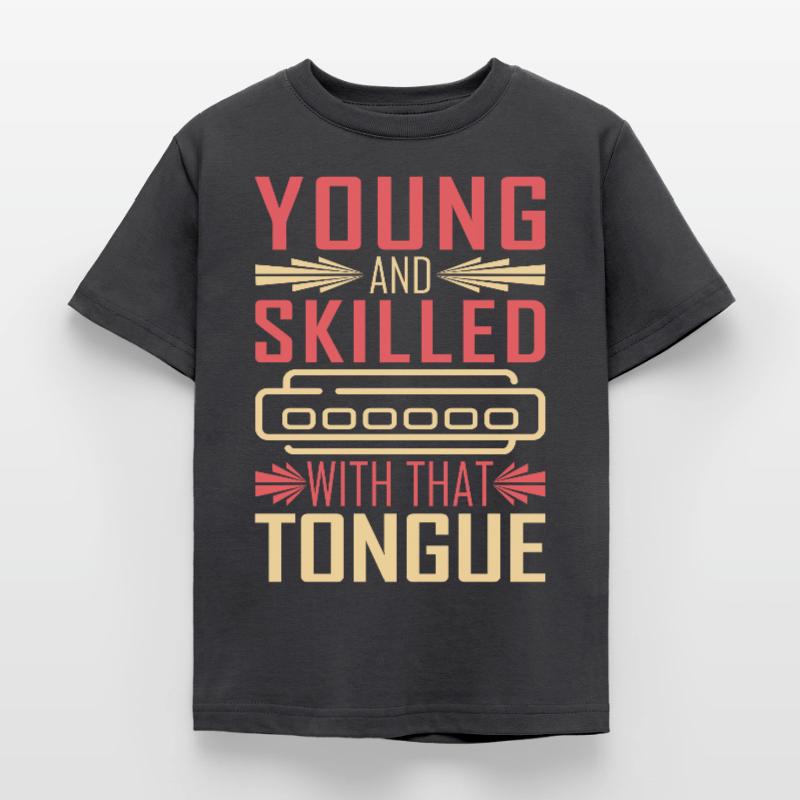 Harmonica harmonica player Kids' T-Shirt