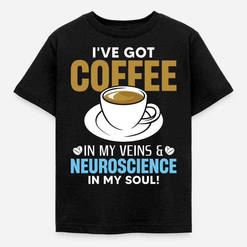 Neuroscience - Kids' T-Shirt - black