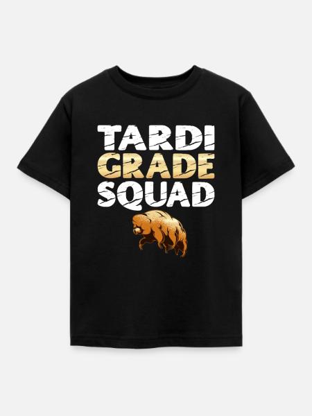 Tardigrade Squad Moss Piglet - Kinder T-Shirt - Schwarz