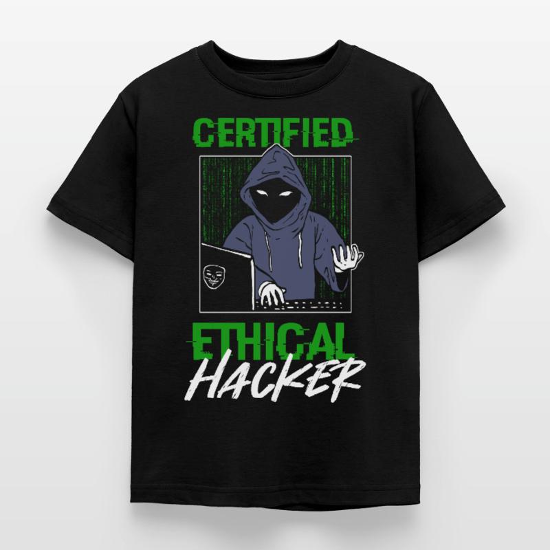 Certified Ethical Hacker Hacking Network Developer Kinder T-Shirt