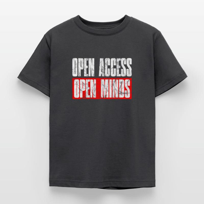 Open Access Open Mind for Hacker and Coder Kinder T-Shirt