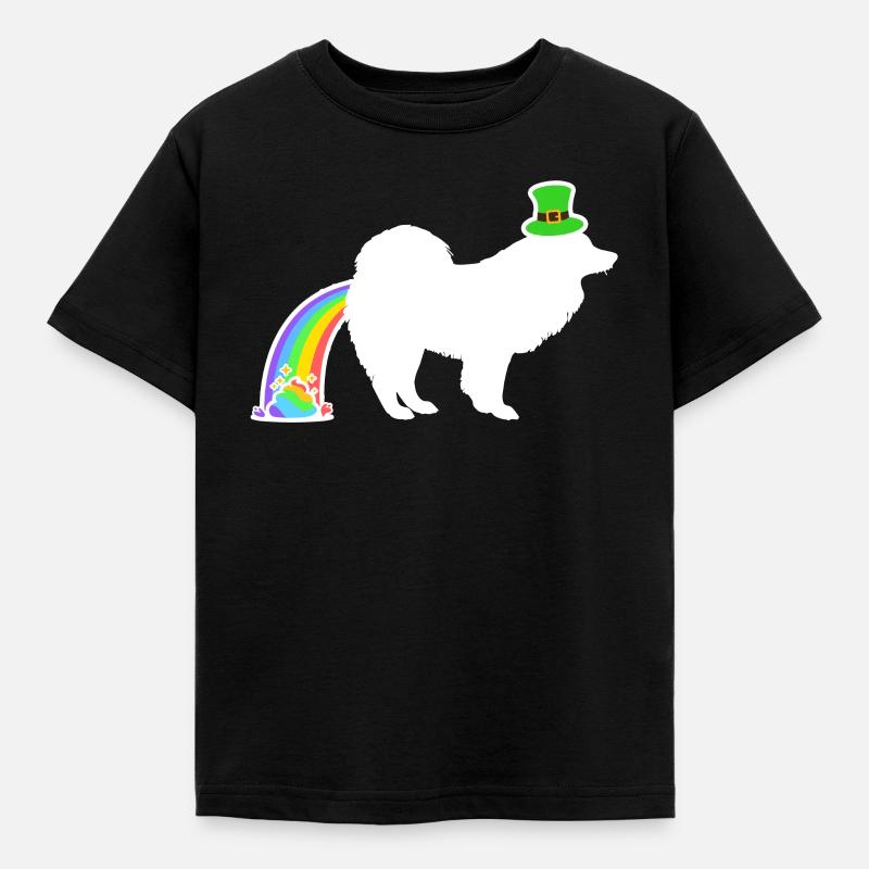 Le chien de Saint-Patrick - Samoyède - T-shirt Enfant - noir