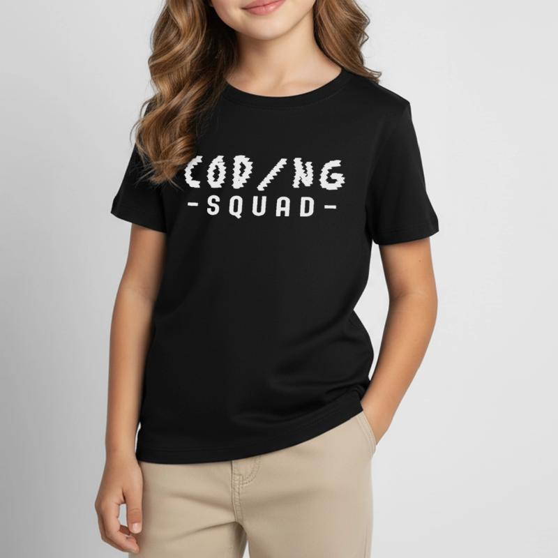Coding Team Programmierer Programmieren Coder Kinder T-Shirt