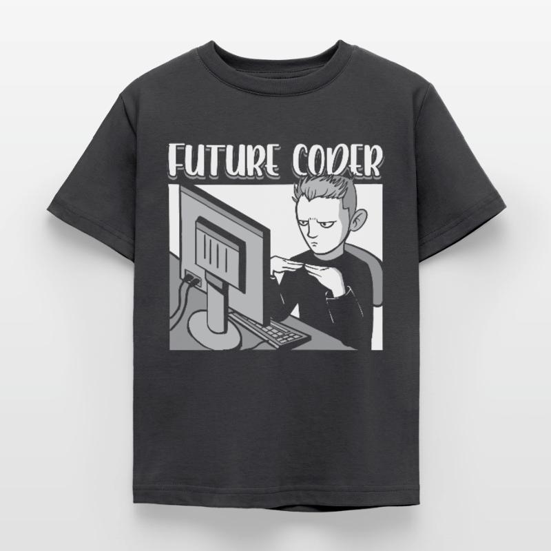 Zukünftiger Coder It Student Programmierer Coding Kinder T-Shirt