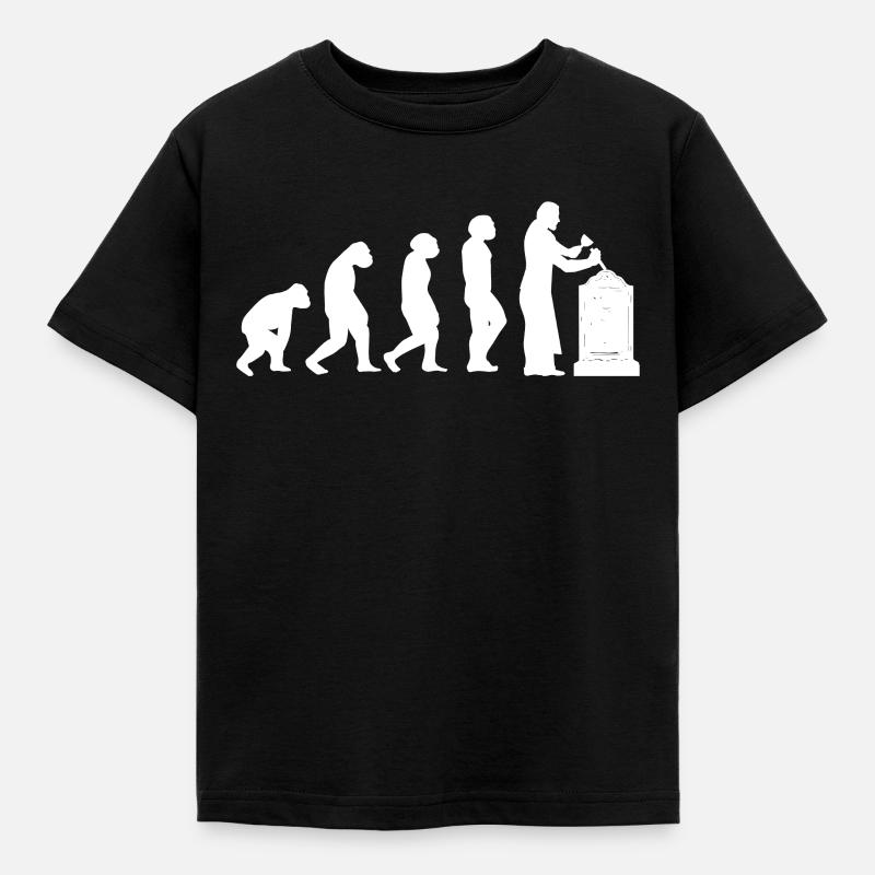 Bildhauer Handwerker Steinbildhauer Grabsteine - Kinder T-Shirt - Schwarz