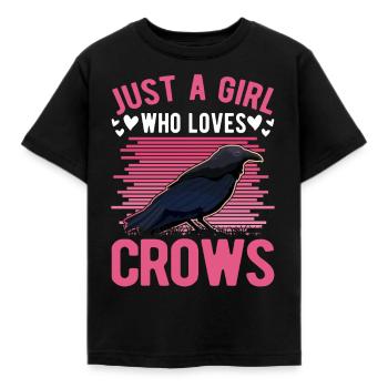 Corbeau Corbeau Corbeau - T-shirt Enfant - noir - Devant - AI Model Kid Female (0cm)