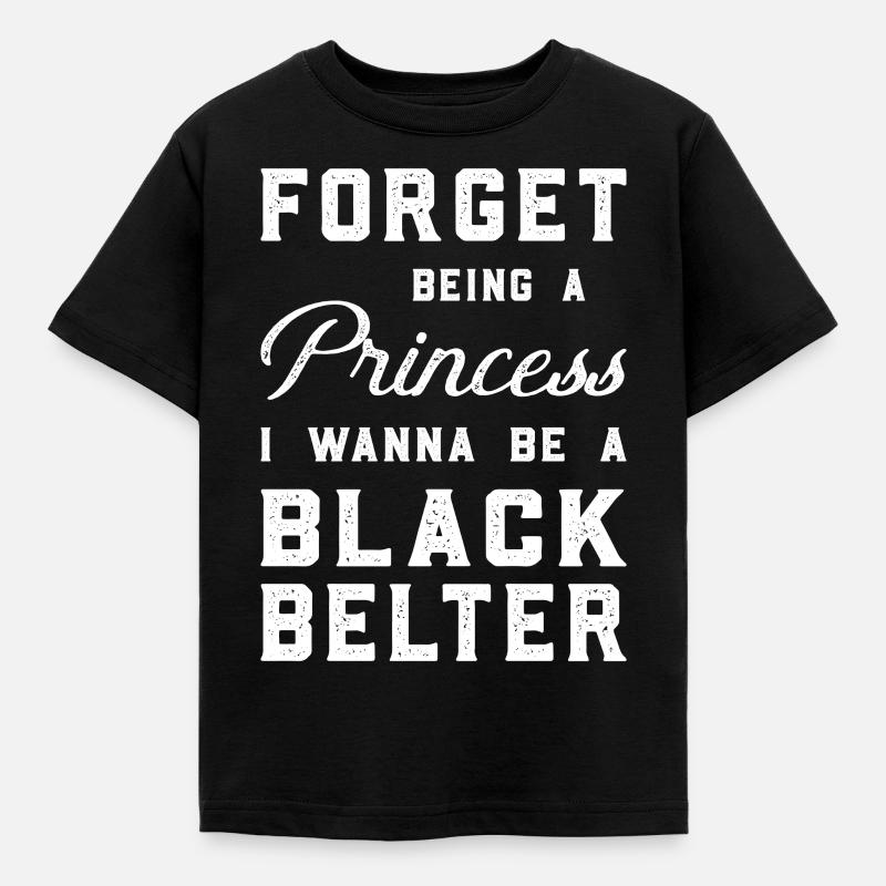 Karate fighter - Kinder T-Shirt - Schwarz