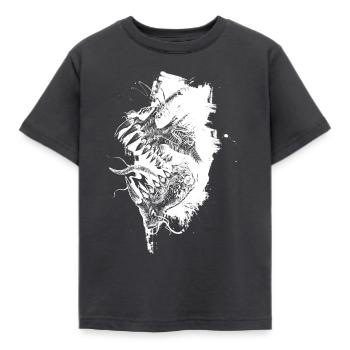 Art - T-shirt Enfant - charbon - Devant - AI Model Kid Female (0cm)
