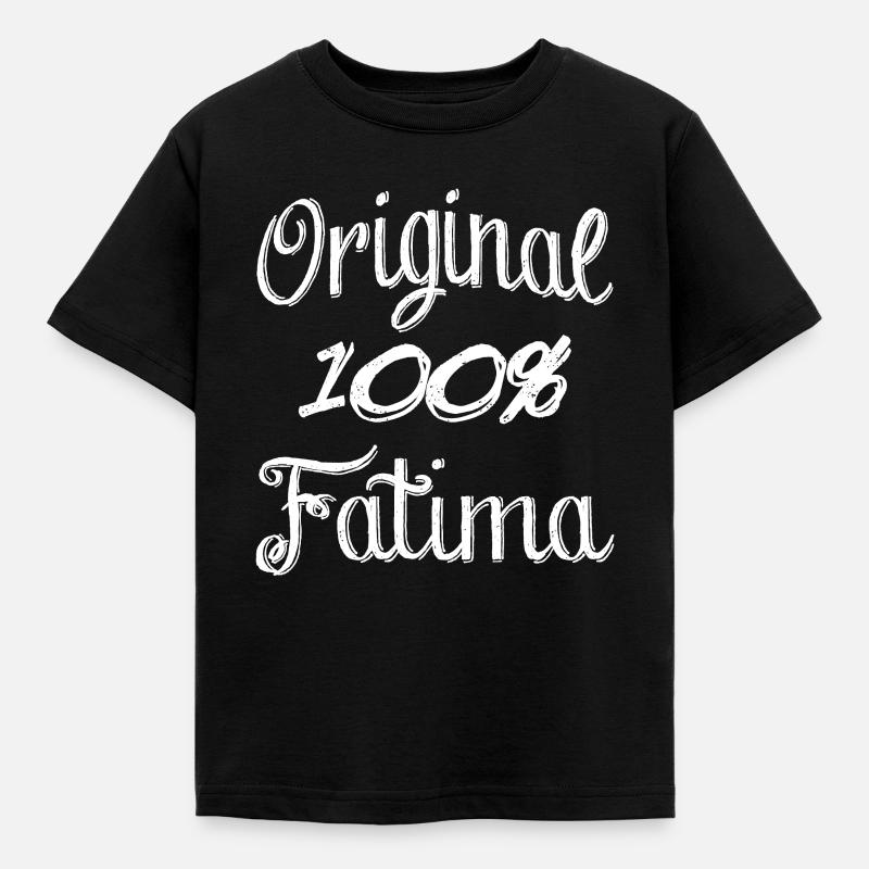 Original 100% Fatima - T-shirt Enfant - noir