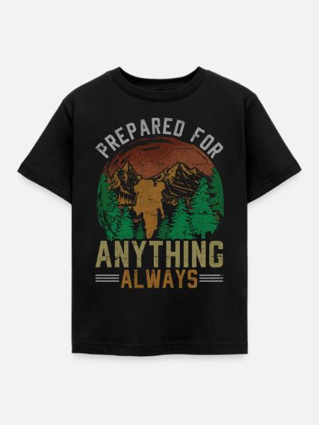 Pfadfinder Pfadfinderführer Pfadfindergruppe - Kinder T-Shirt - Schwarz