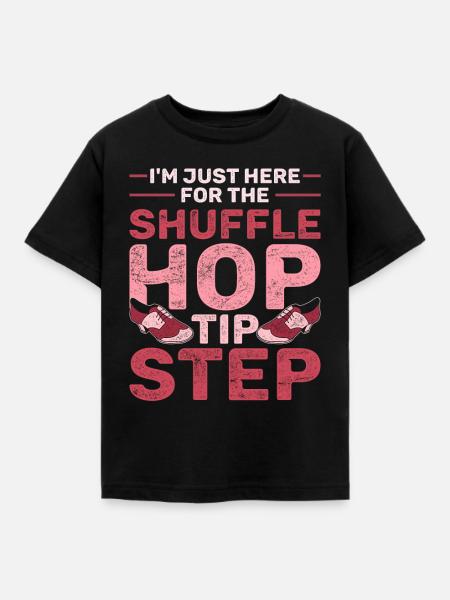 Stepptanz Stepptänzer Stepptänzerin Stepper - Kinder T-Shirt - Schwarz