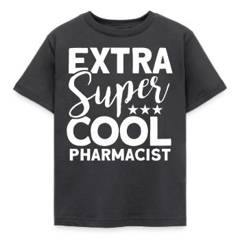 Apotheker - Kinder T-Shirt - Dunkelgrau - Vorne - AI Model Kid Female (0cm)