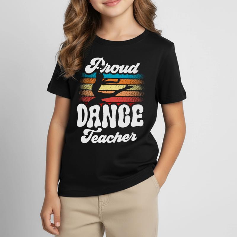 Fier professeur de danse École de danse Professeur de danse Professeur de danse T-shirt Enfant