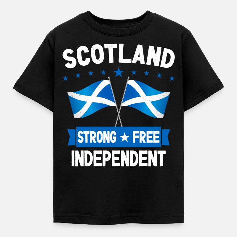 Ecosse - T-shirt Enfant - noir