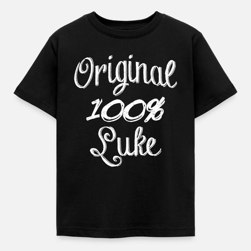 100% Original Luke - Kinder T-Shirt - Schwarz
