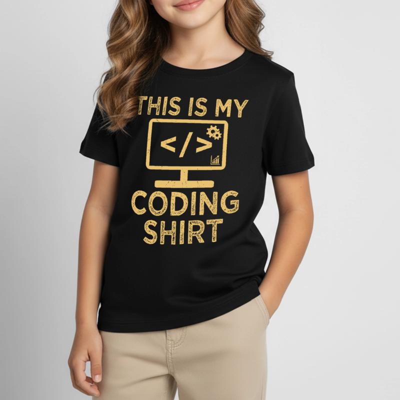 Web developer website development Kids' T-Shirt