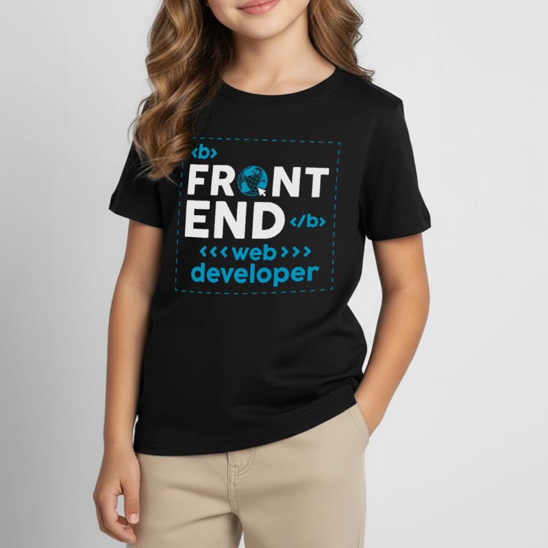Webentwickler Website-entwicklung It-programmierer Kinder T-Shirt