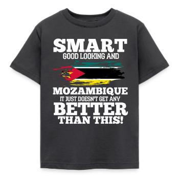 Mozambique - T-shirt Enfant - charbon - Devant - AI Model Kid Female (0cm)