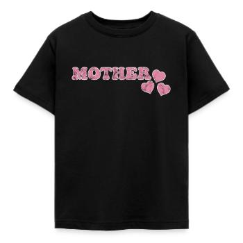 Mutter - Kinder T-Shirt - Schwarz - Vorne - AI Model Kid Female (0cm)